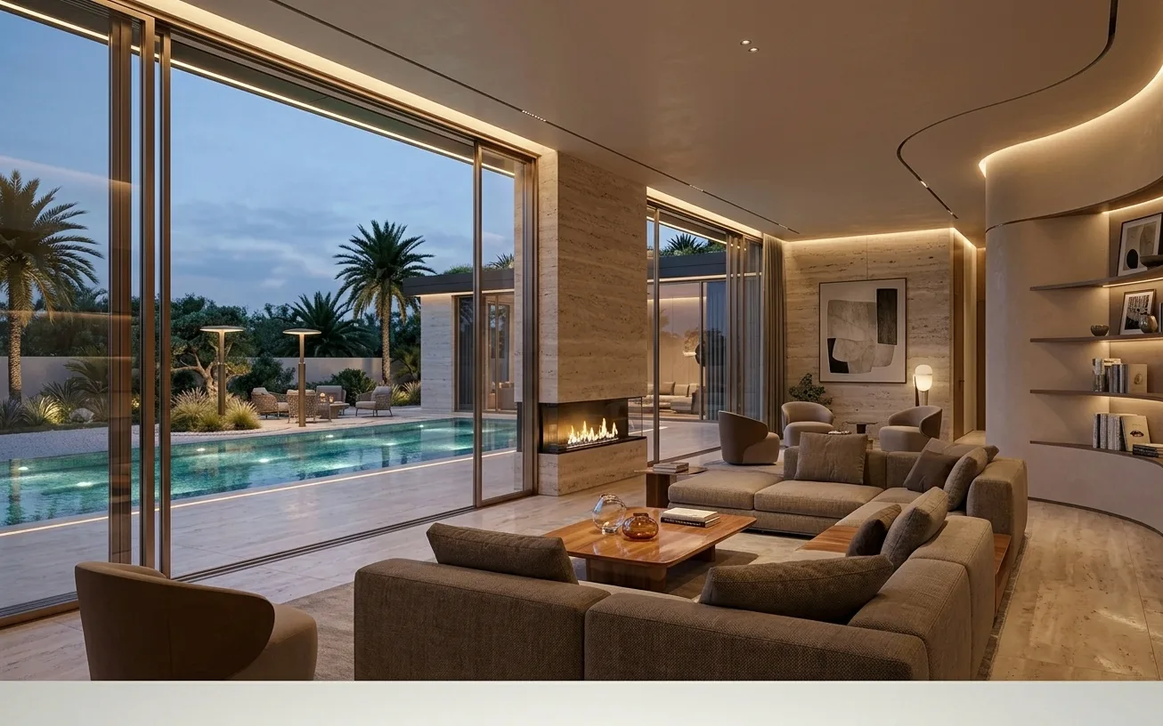 Salon — 34 m² — orientation sud